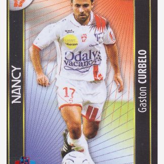 Panini Foot 2008 - Gaston Curbelo (Top joueur) / Nancy #312