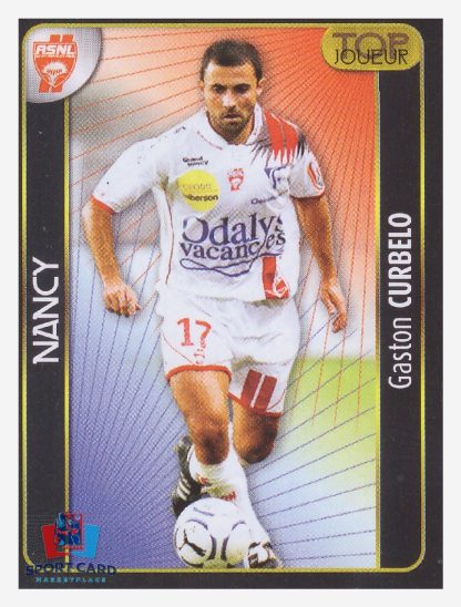 Panini Foot 2008 - Gaston Curbelo (Top joueur) / Nancy #312