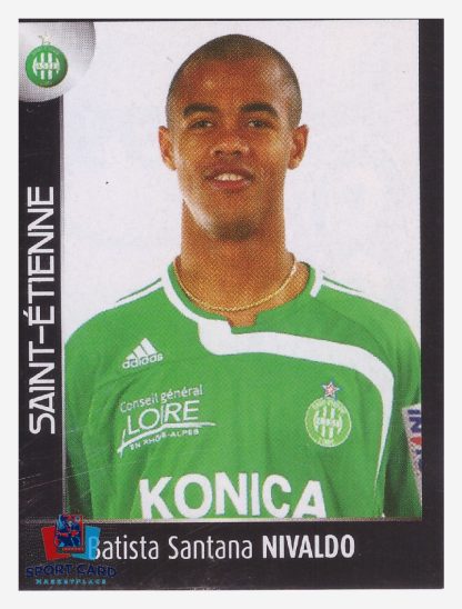 Panini Foot 2008 - Batista Santana Nivaldo / Saint-Etienne #399