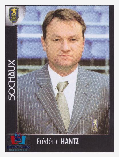 Panini Foot 2008 - Frédéric Hantz (Entraîneur) / Sochaux #420