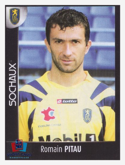 Panini Foot 2008 - Romain Pitau / Sochaux #434