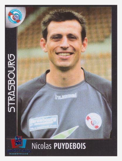 Panini Foot 2008 - Nicolas Puydebois / Strasbourg #449