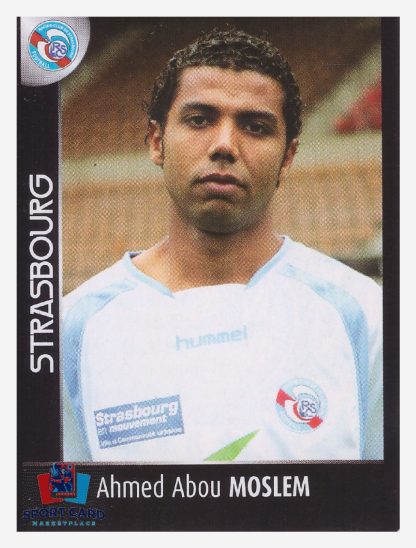 Panini Foot 2008 - Ahmed Abou Moslem / Strasbourg #450