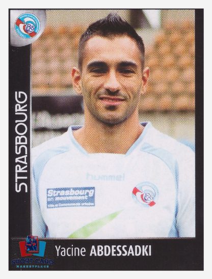 Panini Foot 2008 - Yacine Abdessadki / Strasbourg #455