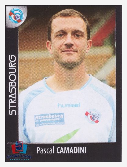 Panini Foot 2008 - Pascal Camadini / Strasbourg #456