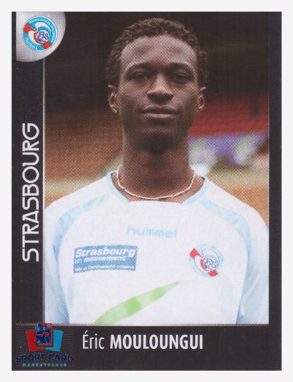 Panini Foot 2008 - Éric Mouloungui / Strasbourg #466