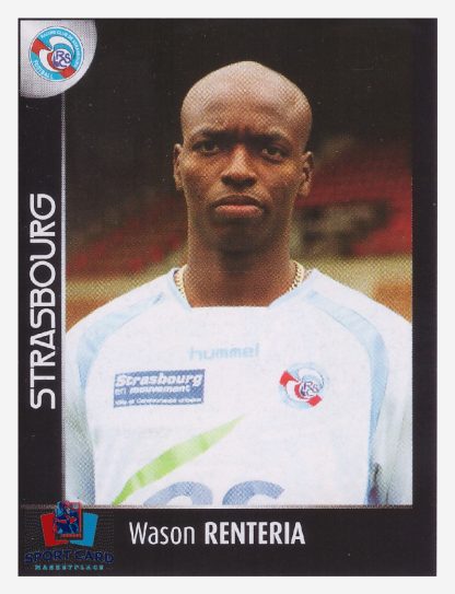 Panini Foot 2008 - Wason Renteria / Strasbourg #467