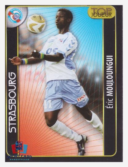 Panini Foot 2008 - Éric Mouloungui (Top joueur) / Strasbourg #468