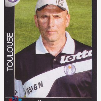 Panini Foot 2008 - Élie Baup (Entraîneur) / Toulouse #472