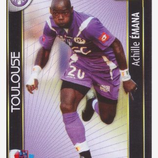 Panini Foot 2008 - Achille Émana (Top joueur) / Toulouse #473
