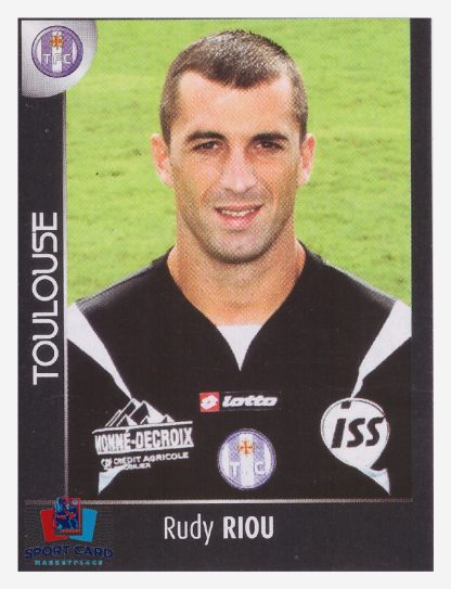 Panini Foot 2008 - Rudy Riou / Toulouse #475