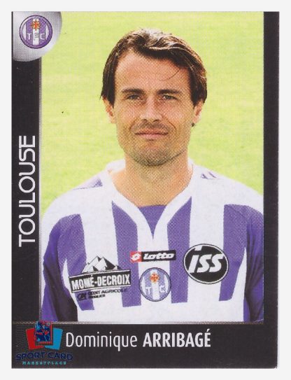Panini Foot 2008 - Dominique Arribagé / Toulouse #476