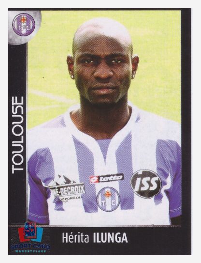 Panini Foot 2008 - Hérita Ilunga / Toulouse #479