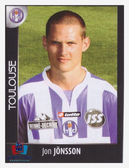 Panini Foot 2008 - Jon Jönsson / Toulouse #480