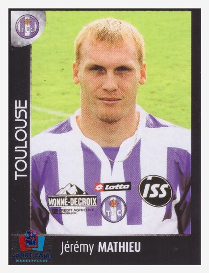 Panini Foot 2008 - Jérémy Mathieu / Toulouse #481