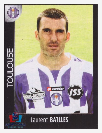 Panini Foot 2008 - Laurent Batlles / Toulouse #483