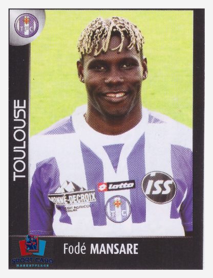 Panini Foot 2008 - Fodé Mansare / Toulouse #492