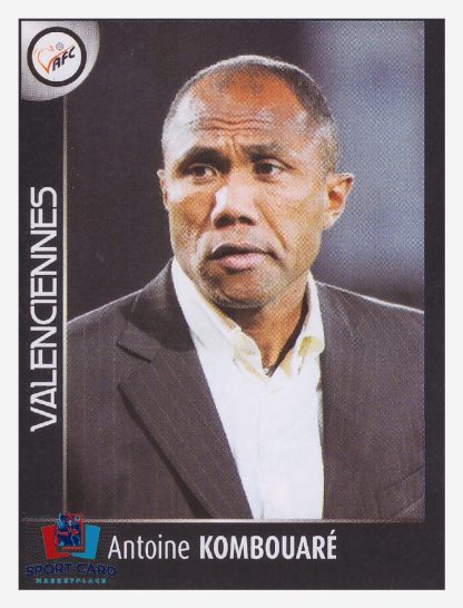 Panini Foot 2008 - Antoine Kombouaré (Entraîneur) / Valenciennes #498
