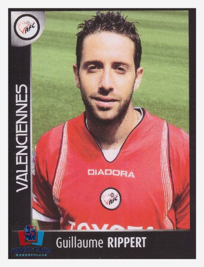 Panini Foot 2008 - Guillaume Rippert / Valenciennes #506