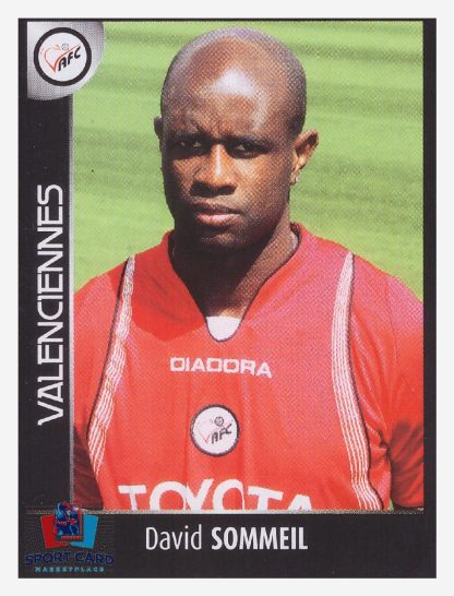 Panini Foot 2008 - David Sommeil / Valenciennes #507