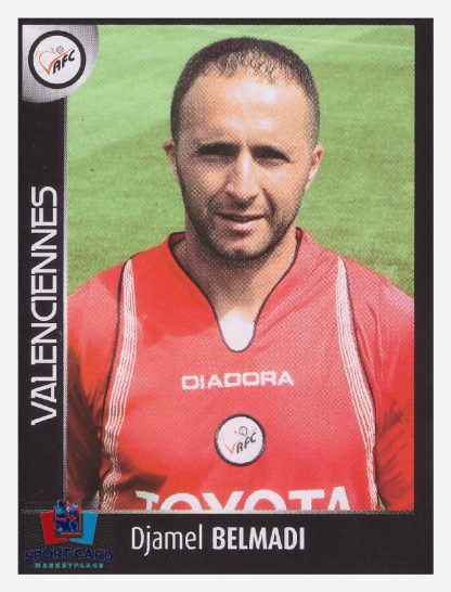 Panini Foot 2008 - Djamel Belmadi / Valenciennes #509
