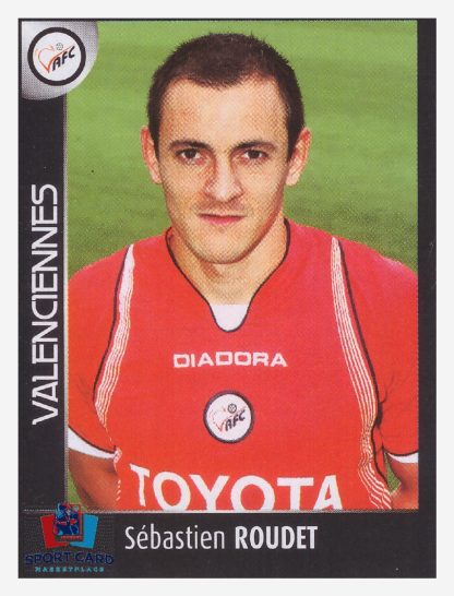 Panini Foot 2008 - Sébastien Roudet / Valenciennes #513