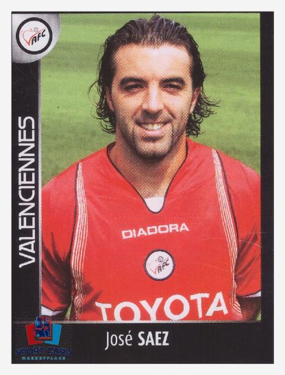 Panini Foot 2008 - José Saez / Valenciennes #514