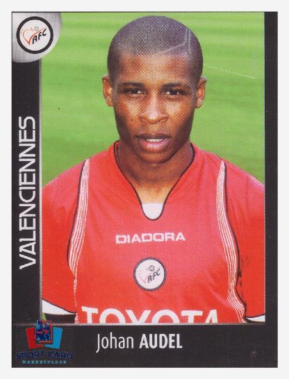 Panini Foot 2008 - Johan Audel / Valenciennes #516
