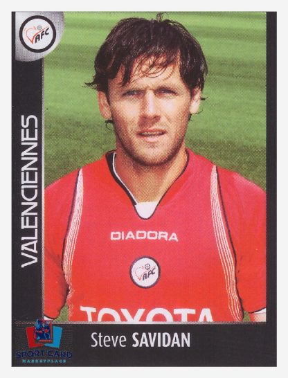 Panini Foot 2008 - Steve Savidan / Valenciennes #518