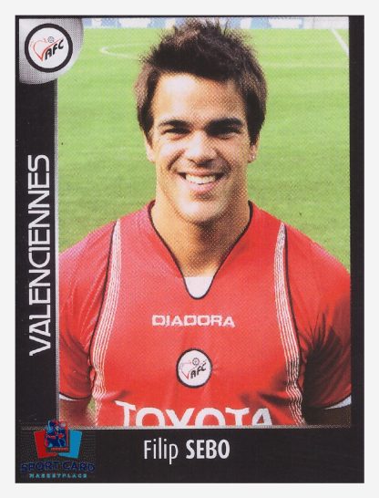 Panini Foot 2008 - Filip Sebo / Valenciennes #519
