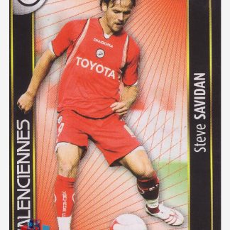 Panini Foot 2008 - Steve Savidan (Top joueur) / Valenciennes #520