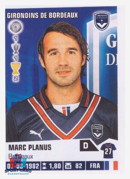 Panini Foot 2014 - Marc Planus / Girondins de Bordeaux #59