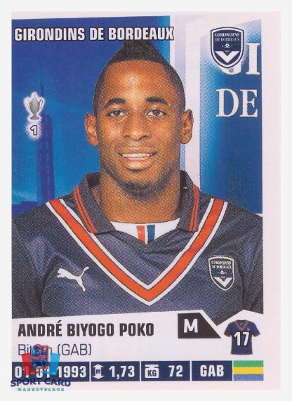 Panini Foot 2014 - Andre Biyogo Poko / Girondins de Bordeaux #63