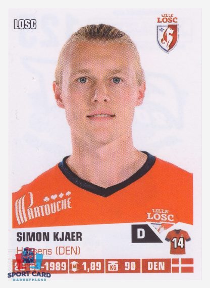 Panini Foot 2014 - Simon Kjaer / Lille Olympique SC #125
