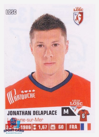 Panini Foot 2014 - Jonathan Delaplace / Lille Olympique SC #133