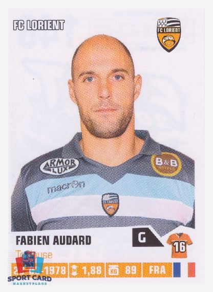 Panini Foot 2014 - Fabien Audard / FC Lorient #146