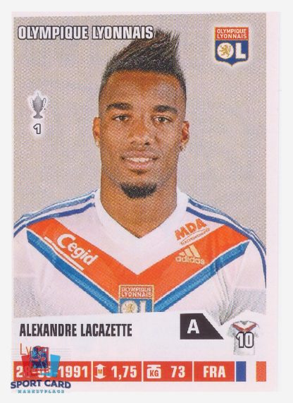 Panini Foot 2014 - Alexandre Lacazette / Olympique Lyonnais #190