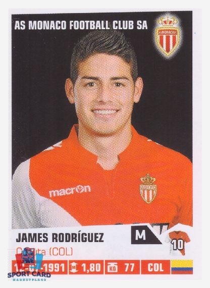 Panini Foot 2014 - James Rodriguez / AS Monaco #235