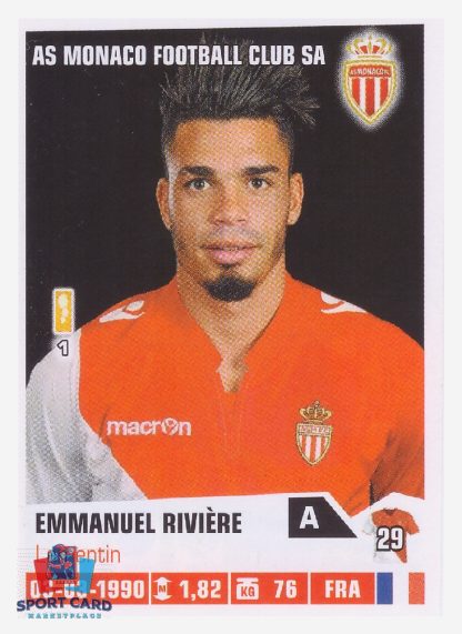 Panini Foot 2014 - Emmanuel Riviere / AS Monaco #238