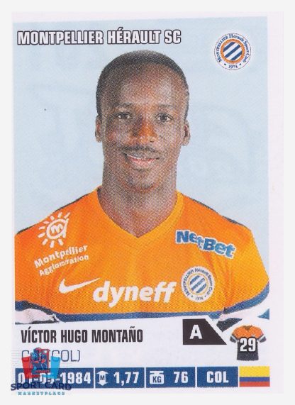 Panini Foot 2014 - Victor Hugo Montano / Montpellier Herault SC #261