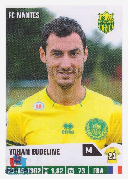 Panini Foot 2014 - Yohan Eudeline / FC Nantes #278