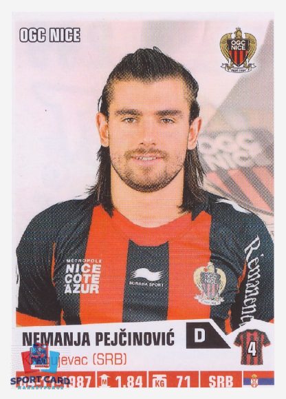 Panini Foot 2014 - Nemanja Pejcinovic / OGC Nice #299