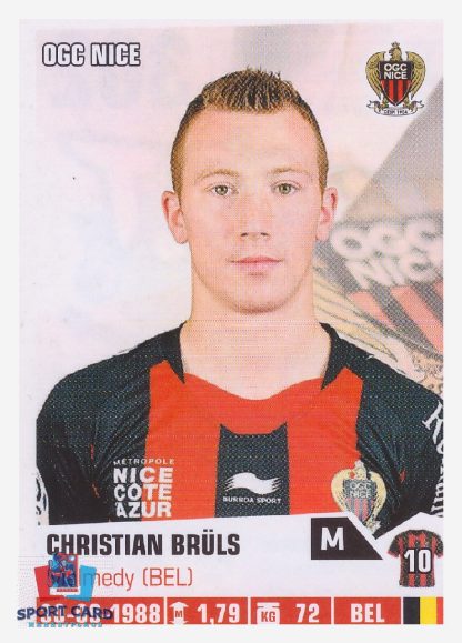 Panini Foot 2014 - Christian Bruls / OGC Nice #302