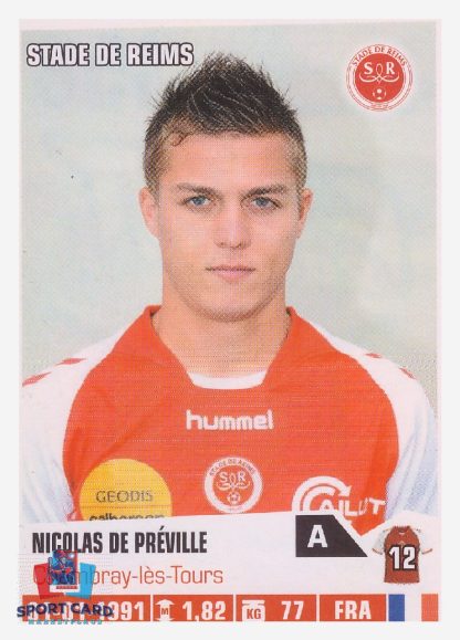Panini Foot 2014 - Nicolas de Preville / Stade de Reims #358