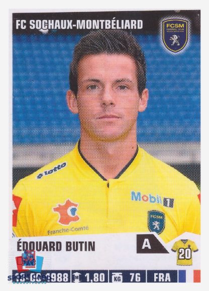 Panini Foot 2014 - Edouard Butin / FC Sochaux-Montbeliard #428