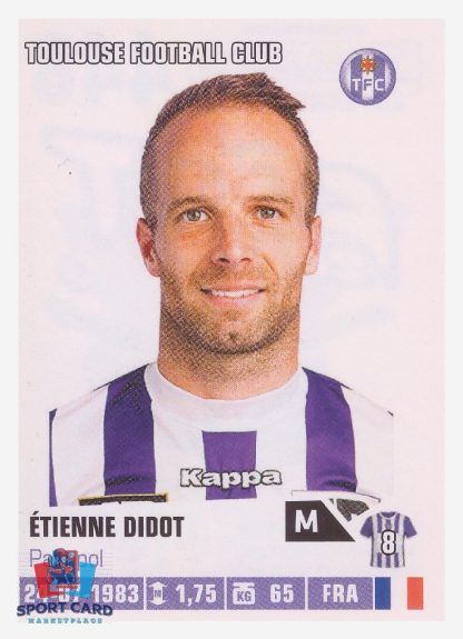 Panini Foot 2014 - Etienne Didot / Toulouse Football Club #448