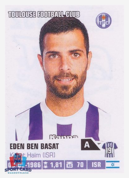 Panini Foot 2014 - Eden Ben Basat / Toulouse Football Club #452