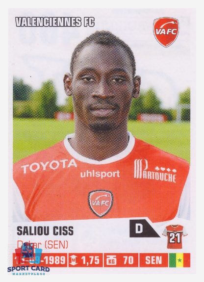 Panini Foot 2014 - Saliou Ciss / Valenciennes FC #460