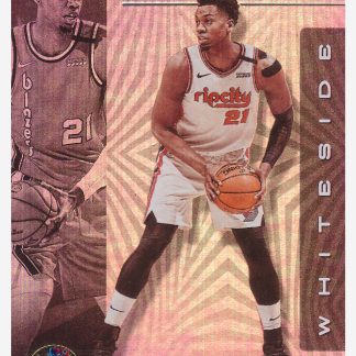 2019-20 Panini Illusions Hassan Whiteside / Portland Trail Blazers #1