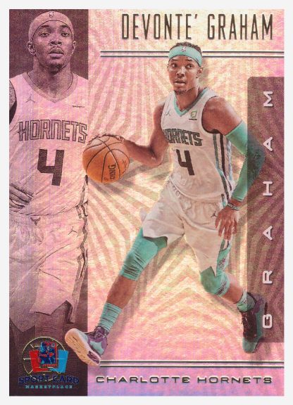 2019-20 Panini Illusions Devonte' Graham / Charlotte Hornets #4